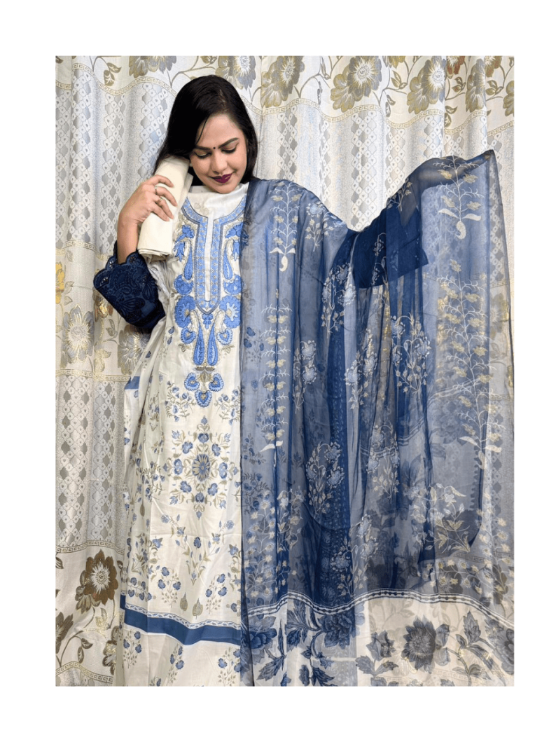 Pakistani Embroidery Collection White