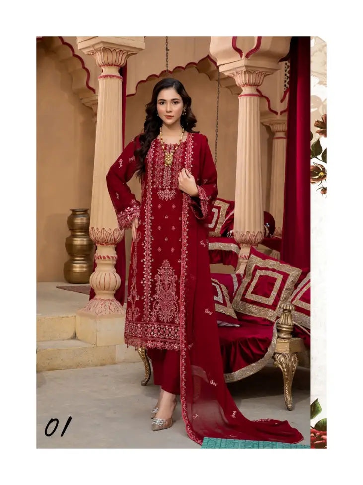 Poshak Tehzeeb Luxury  Stitch