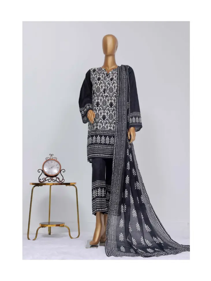 Sadabahar Cotton Stitch 3 Piece